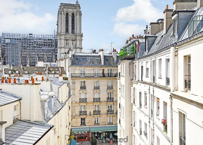 公寓 Ile De La Cite - Seine & Notre Dame View
